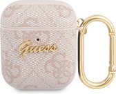 Guess 4G Script Logo AirPods 1 - AirPods 2 Case - Pink