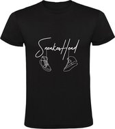 SNEAKERHEAD | Schoenen | Sportschoenen | Mode | Fashion | Hobby | Heren T-shirt | Zwart