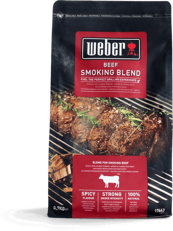 Weber Houtsnippers Beef Wood Chips Blend - Rookhout - Weber