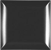 Platt tallrik Boston Vierkant Zwart (24 x 24 cm) (Gerececonditioneerd A+)