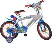 Kinderfiets The Avengers 16" Grijs