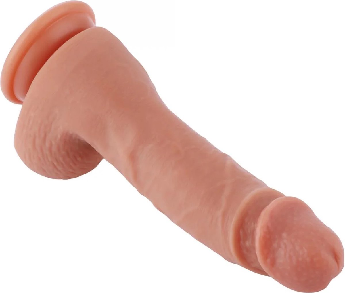 Goedkoopste Dildo Vibrerend inclusief Afstandsbediening 19 CM KlicLok Nude
