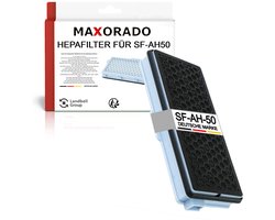 Maxorado 2 stuks Hepa actief koolfilter - filter geschikt voor Miele S5, S8, C2, C3, SF-AH-50, SF-HA-50 - Compleet C2, Compleet C3, Compact C1, Compact C2