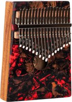 Meinl KA17LV Designer Sound Hole Kalimba Lava - Kalimba