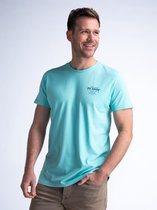 Petrol Industries - T-shirt à imprimé au dos pour homme Seagrove - Blauw - Taille L