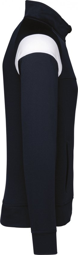 SportSweatshirt Unisex 3XL Proact 1/4-ritskraag Lange mouw Navy 100% Polyester