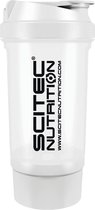 Scitec Nutrition - Traveller Shaker (500 ml - White) - Shakebeker - Eiwitshaker