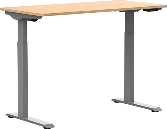 Spire zit-sta bureau elektrisch verstelbaar - ergonomische werkplek - in hoogte verstelbaar - max. hoogte 123 cm - min. hoogte 73cm