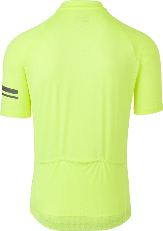 AGU Essential Fietsshirt Heren - Korte Mouwen - Hi Vis Neon - Maat M van AGU — afbeelding 2