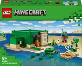 Bol.com LEGO Minecraft Het schildpadstrandhuis - 21254 aanbieding