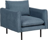 VINTERBRO - Fauteuil - Blauw - Polyester