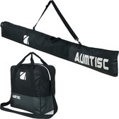 Combinatie skitas en skischoentas - skitassen voor vliegreizen - gevoerde sneeuwskitassen geschikt voor ski's tot 200 cm