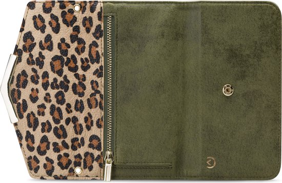 Mobilize - Coque iPhone 12 Pro Max - Pochette Léopard Vert