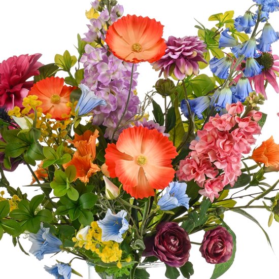 Fleurdirect Bouquet Artificiel Amour Electric - Polyester - Multi - 53 x 90 x 0 cm (LxHxP)