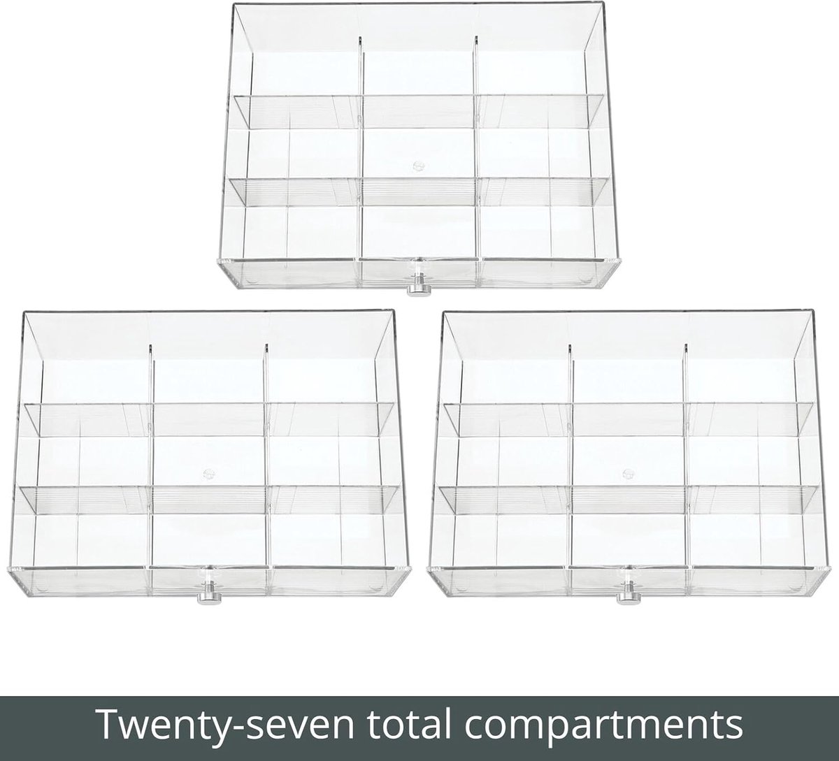 1 PCS Boîte De Rangeent à Thé En Plastique, Boîtes A The Copartients