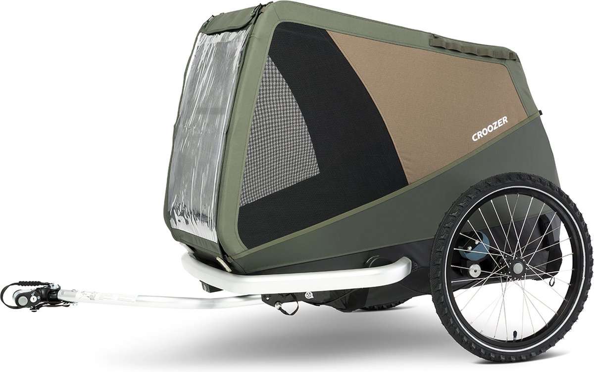 CROOZER Hondenfietskar Dog Mikke Moss green