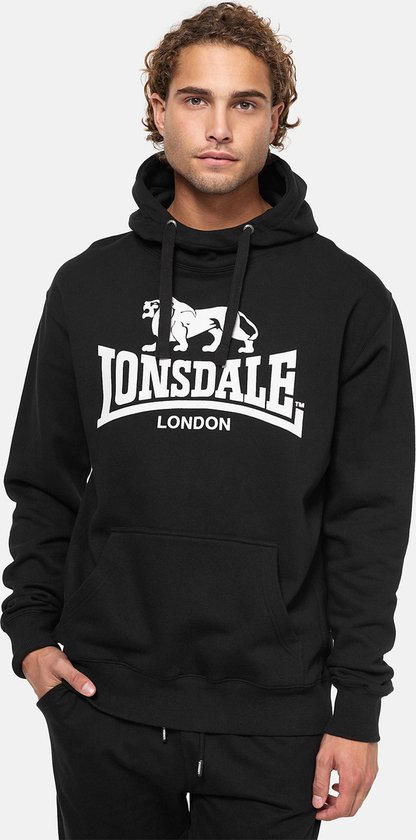 Lonsdale Heren sweatshirt met capuchon regular fit CORRAN