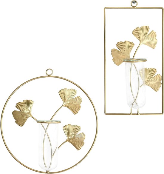 YiYa Metalen Wanddecoratie Bloemen – 3 Stuks Zwarte Lijnkunst, 84x43 Cm, Minimalistisch Voor Woonkamer