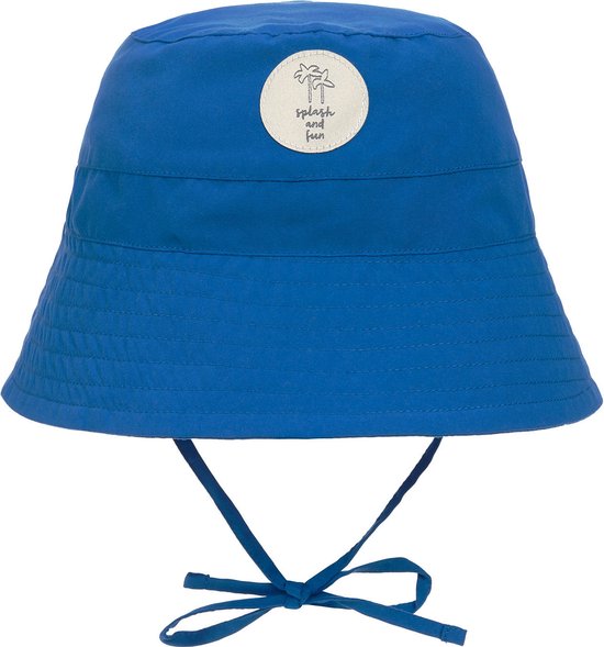 Lässig Splash & Fun Sun Protection Chapeau de pêcheur Chapeau de soleil bleu, 03-06 mois Taille 43/45