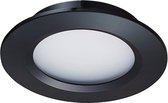 Ledisons Modena - Set met zwarte LED-inbouwspot en afstandsbediening - dimbaar - 3 jaar garantie - 2700K (extra warm-wit) - 200 Lumen 3W - IP44