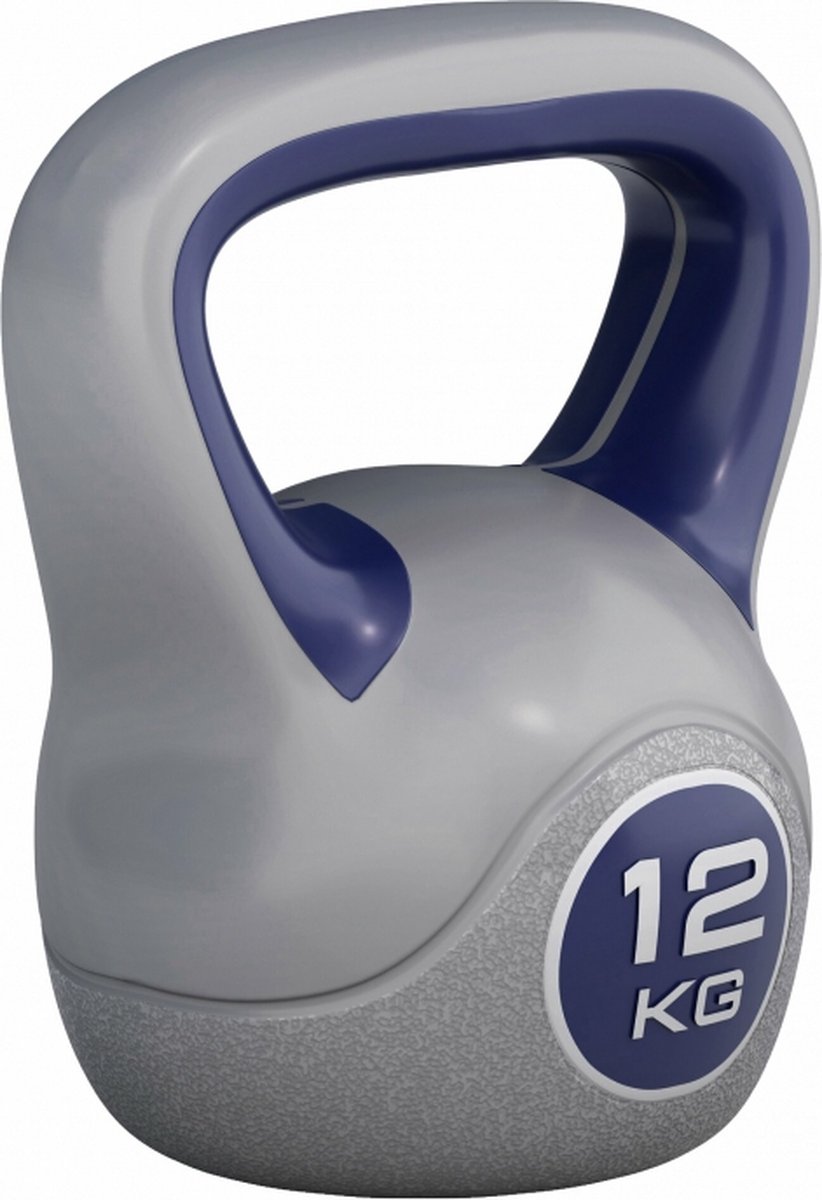 Gorilla Sports Kettlebell - Kunststof Trendy - 12 kg
