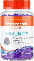 Vitascorbol Immunité - Compléments alimentaires - x50 gommes