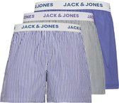 Jack & Jones Heren Wijde Boxershorts JACLUKE 3-Pack - Maat XL