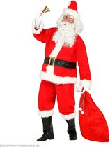 Widmann - Costume de Noël et Nouvel An - Comme un vrai Costume de Père Noël amical - rouge - XXL / XXXL - Noël - Déguisements