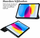 iMoshion Trifold Bookcase Housse pour tablette iPad 10.9 (2022) - Zwart