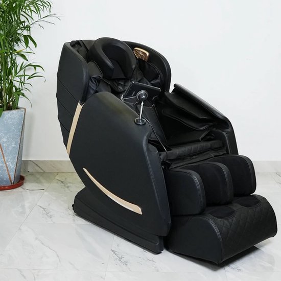 Molini Elektrische Massagestoel (Sensa) - met scherm, muziek, Bluetooth en veel opties - Welness - zwart