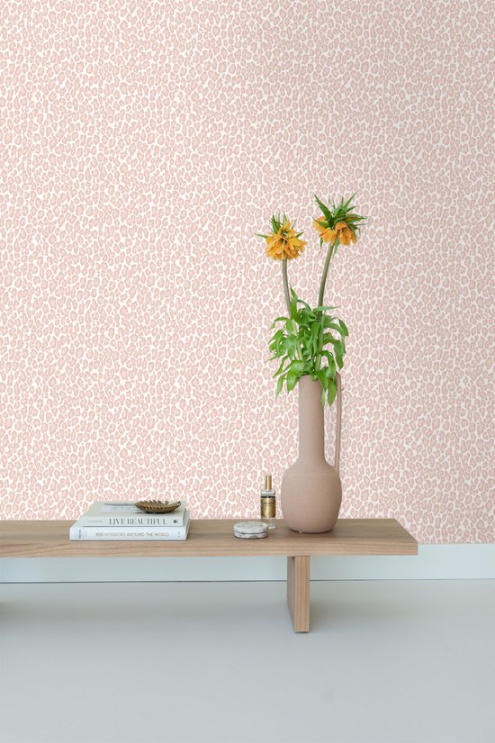 ESTAhome behang panterprint beige 0.53 x 10.05 m 139965