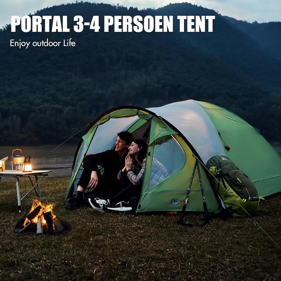 Rocktrail Campingtent 4 personen aanbieding bij Lidl