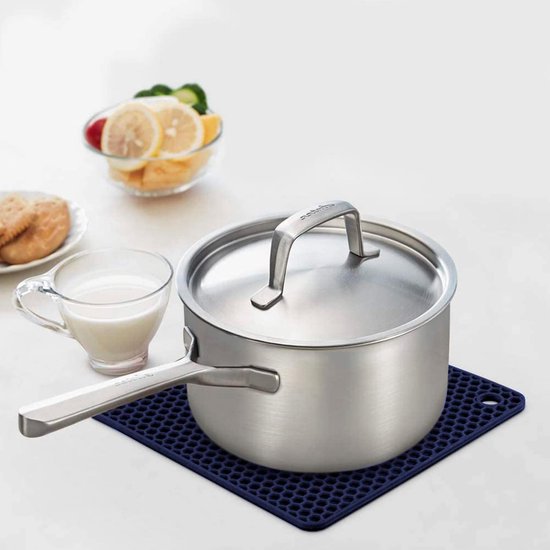 Elk in de weide ovenwanten en pannenlappen set 3 stuks, antislip kookhandschoenen voor koken, bakken, grillen