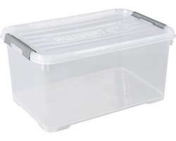 Allibert - Opberger - Handy + 50L - Incl. clipsluiting - Transparant