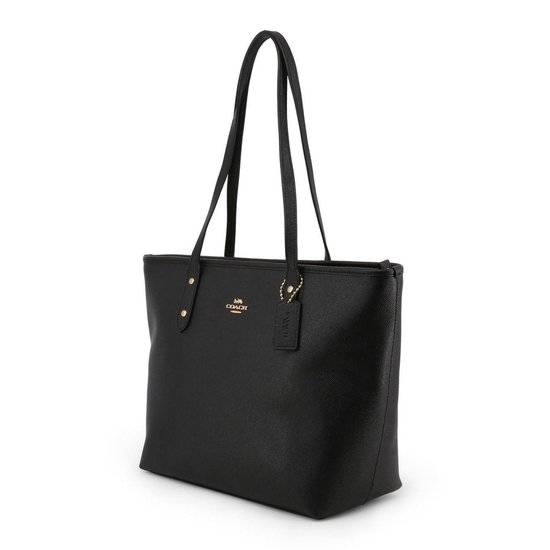 Coach City Leather Zip Tote Dames Schoudertas Zwart bol