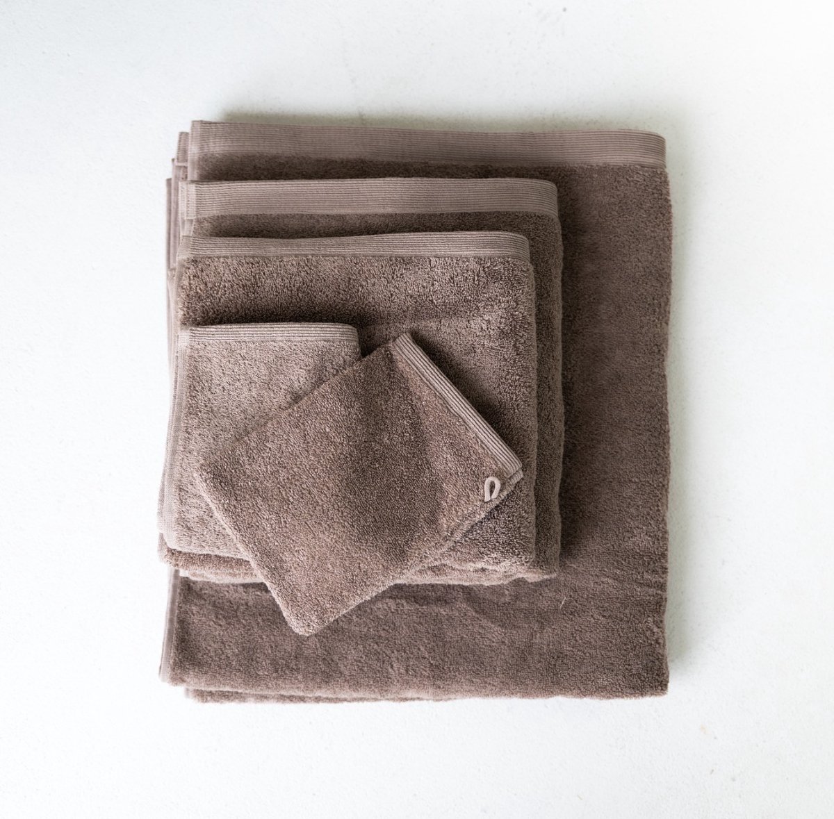 Linolux Badlaken Home Taupe 70x140