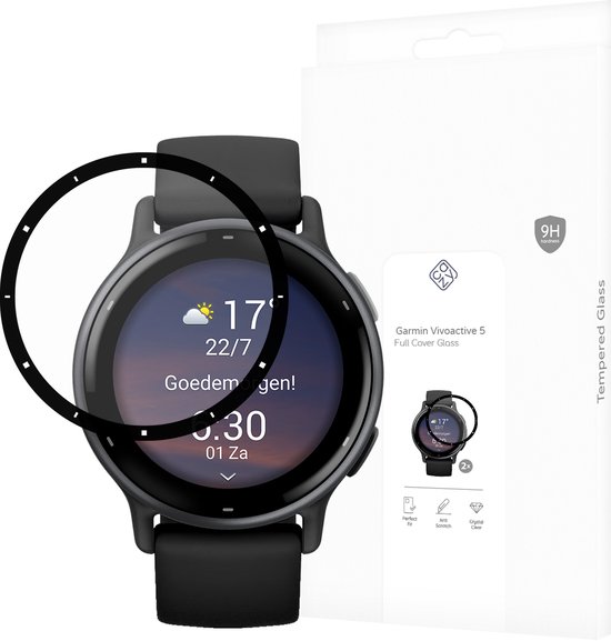 Cazy screenprotector geschikt voor Garmin Vivoactive 5 - 2 stuks