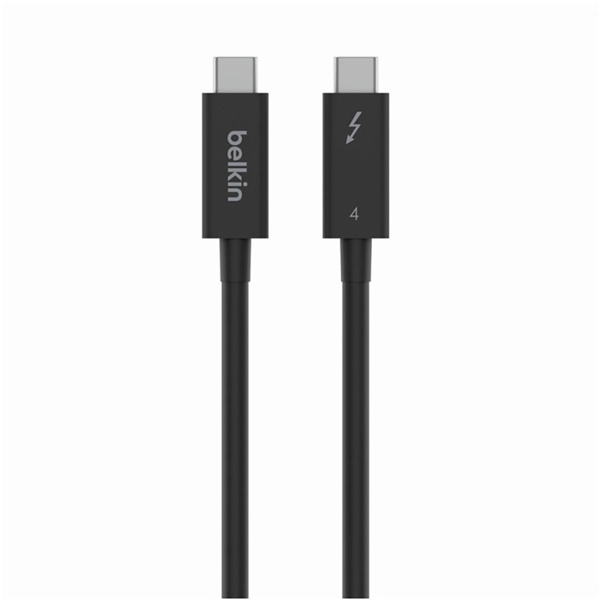 Belkin, USB-C naar USB-C Thunderbolt 4 oplaad- en overdrachtkabel van 1m, Zwart