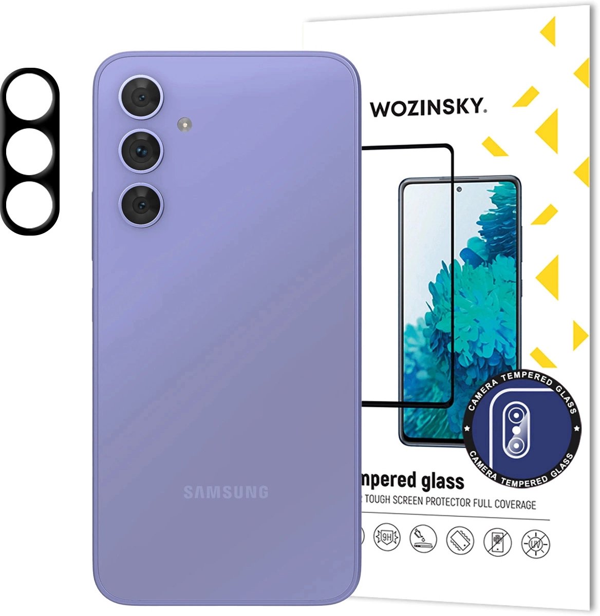Wozinsky Volledig Camera Glas Gehard Glas 9H Voor Samsung Galaxy S25+ Op
