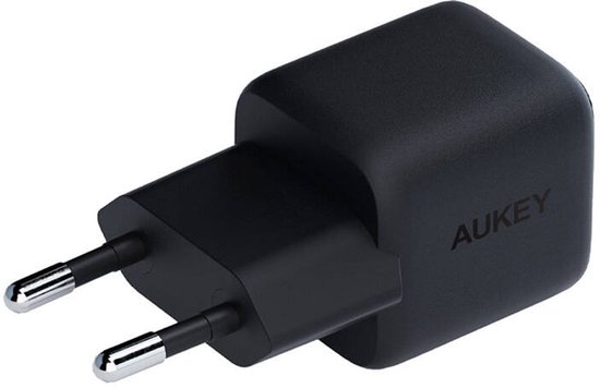 B1l Key Aukey Oplader PA-B1L - USB-C - 30W - GaN-technologie - Zwart | bol