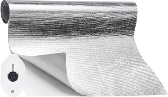 Hittebeschermplaat Aluminium 100x40 Cm – Op Maat Snijdbaar Voor Auto, Motor, Racewagen En Uitlaat, Hittewerend En Corrosiebestendig