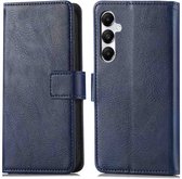 imoshion Hoesje - Geschikt voor Samsung Galaxy A55 (5G) - Luxe Bookcase - Donkerblauw