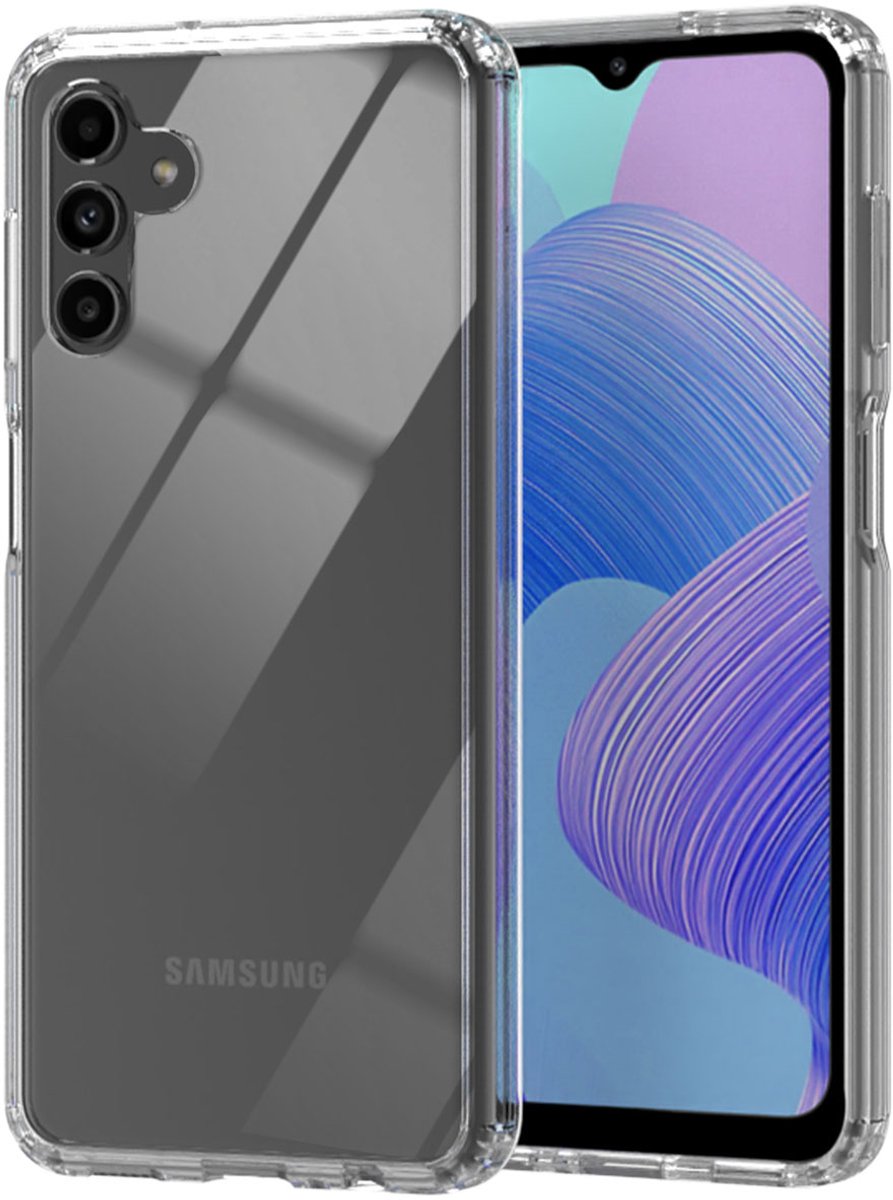 Accezz Hoesje Geschikt voor Samsung Galaxy A14 (5G) Hoesje - Accezz Xtreme Impact Backcover 2.0 - Transparant