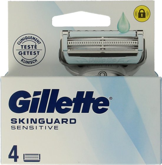 Gillette Scheermesjes SkinGuard Sensitive - 4 stuks
