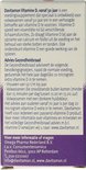 Davitamon Vitamine D 50+ voor volwassenen. Vitamine D speelt een essentiële rol. Advies Gezondheidsraad: vrouwen 50-69 jaar dagelijks 10 microgram extra vitamine D. Voor meer informatie over vitamines en mineralen: www.davitamon.nl.