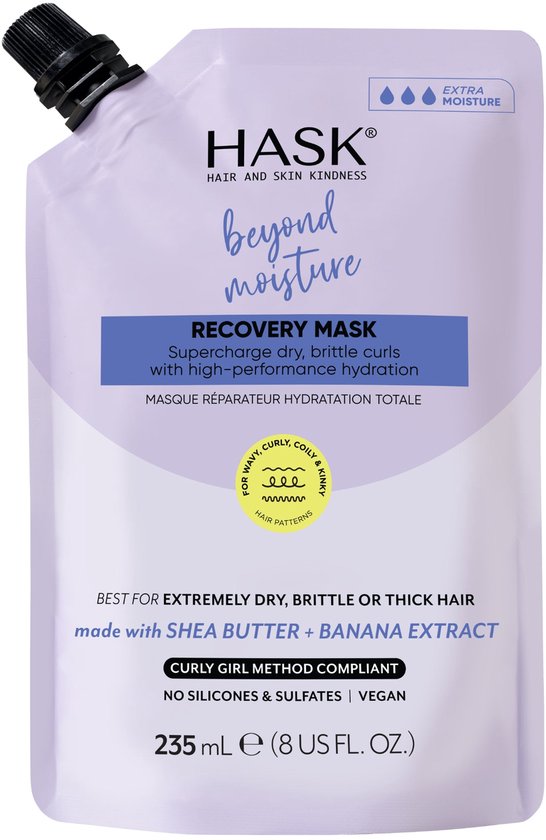 Hask Mask Rituals HASK Beyond moisture recovery mask 235 Milliliter | bol