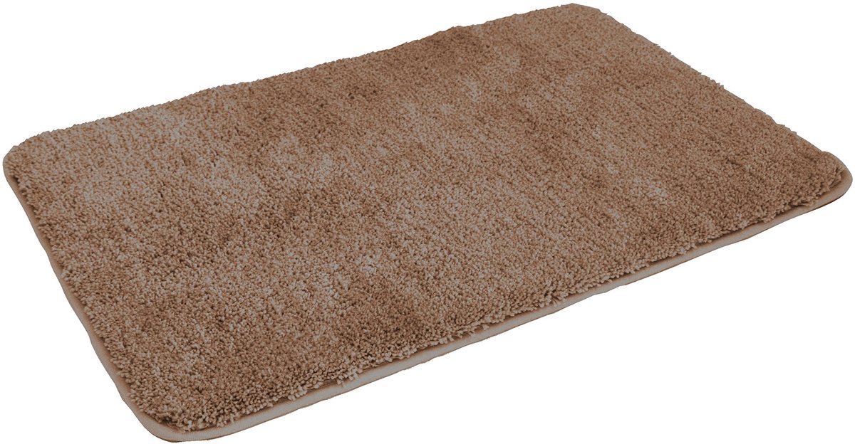 Kinzler J-10007/52 bruine badmat, microvezel, 70x120 cm