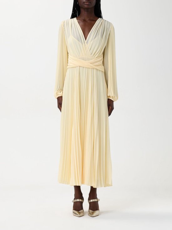 Twinset Milano 251tp2330 Dames Jurk Geel Maat 40 bol