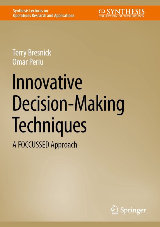Synthesis Lectures on Operations Research and Applications-  ... - cover