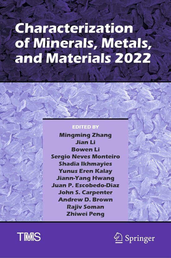 The Minerals, Metals & Materials Series- Characterization of ... - cover